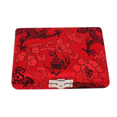 Imagem de Generic Caixa de Palhetas para oboé, Caixa para Palhetas de oboé, Madeira + Pano de Seda Requintado e Bonito para Evitar a Umidade das para 6 Peças de de (Vermelho)
