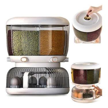 Imagem de Dispenser Giratorios Grãos com divisória para Ovos SNH44 Snel Home - U