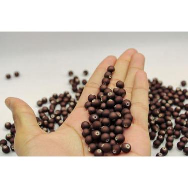 Imagem de Bola Emborrachada 8mm 50 gramas - Miçanga emborrachada conta, pulseira