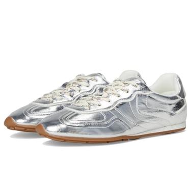 Imagem de Steve Madden Tênis feminino Abbi, Prata, 35