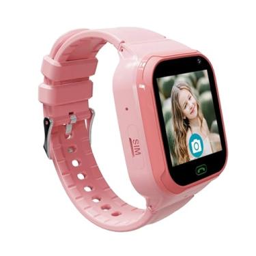 Imagem de Generic Relógio Inteligente Portátil para Chamada de Vídeo 4G Em Dois Sentidos Com Design de Alto-falante Duplo para Crianças Azul, IP67 à Prova D'água para Bate- por Voz Smartwatch para Bateria de