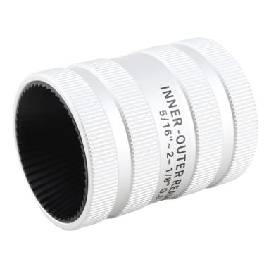 Imagem de Luqeeg Ferramenta Eficiente de Rebarbação de Tubos para Tubos de Aço Inoxidável e Alumínio, Remove Rebarbas para O.D de 5/16" a 2-1/8", para Profissionais