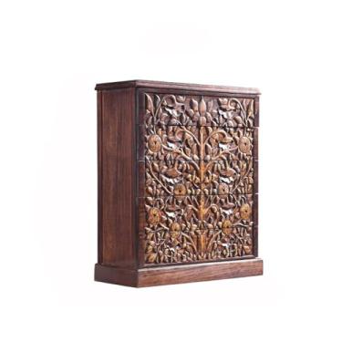 Imagem de Cômodas Gavetas cômoda para quarto, de madeira, organizador cômodas para, sala estar(02)