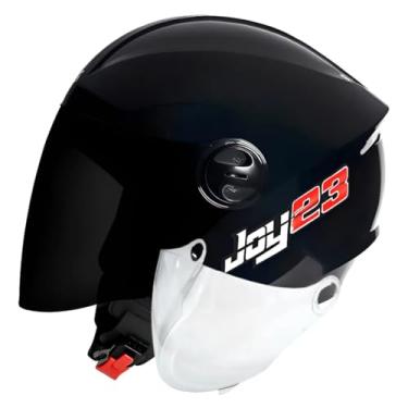 Imagem de Capacete Aberto Taurus Joy23 Open Face Preto + Viseira Fumê (56)