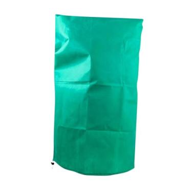 Imagem de Generic Capa protetora para plantas contra geadas com cordão e zíper, saco protetor para plantas, capa quente para arbustos, árvores frutíferas e vasos.