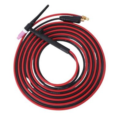 Imagem de Luocute Tocha de Soldagem TIGing, Pistolas de Elevação Resfriadas a Ar de 150 Amp Com Tubo e Cabo de Gás de 8 M, Conector Rápido de 35 50 Mm, Equipamento de Soldagem TIGing para MIG 135