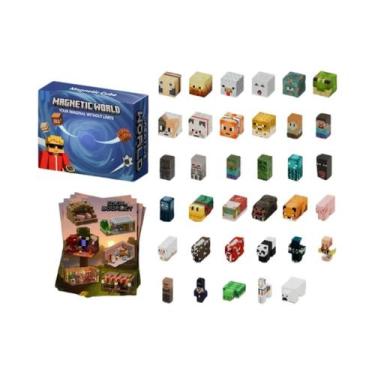 Imagem de Conjunto De Caixa De Armazenamento Para Blocos De Construção Magnético