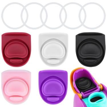 Imagem de ZONBBEE Rolha de substituição e anel de vedação em O de borracha compatível com Owala FreeSip 680 g, tampa de anéis de vedação superior de garrafa para Owala 16/19/24/32/1,134 g Acessórios de peças de