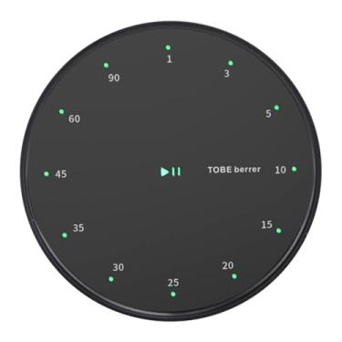 Imagem de Temporizadores de cozinha rotativos visíveis, conveniente e de operação rápida, relógio de contagem regressiva mecânico, reparador, temporizador de cozinha, visor de luz brilhante claramente