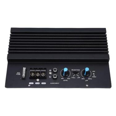 Imagem de Dpofirs Amplificador de Placa de Subwoofer 12V 600W, Placa Amplificadora de áudio de Carro, Módulo de Baixo de Liga de Alumínio, para Subwoofer de Bobina de Voz Dupla de 8 a 12 Unidades