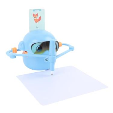 Imagem de Jiawu Robô de Desenho Interativo Com 100 Cartões para Crianças, Aprendizagem Criativa e Pinturas Divertidas, Brinquedo de Pintura Educacional Lake Blue para o Desenvolvimento da Primeira Infância