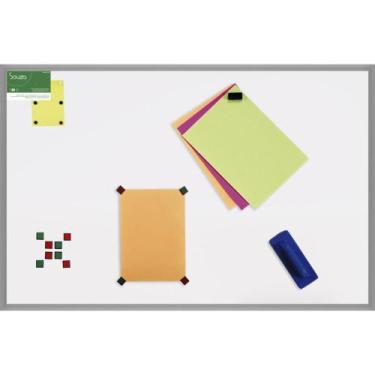 Imagem de Quadro Aviso Magnetico 090X060CM Aluminio POP - Souza