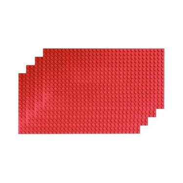 Imagem de Placas Base Clássicas 32x32 16x32 4 Peças Blocos De Montar DIY Plástic