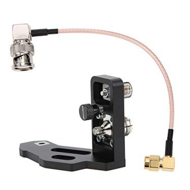 Imagem de Suporte de antena portátil suporte de liberação rápida rádio de ondas curtas cnc acessórios de montagem durável liga de alumínio leve para uso interno ao ar livre