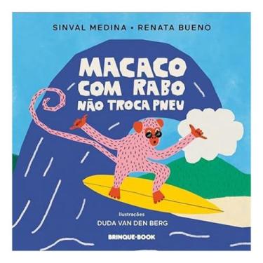 Imagem de Macaco Com Rabo Não Troca Pneu - BRINQUE BOOK, Sortido
