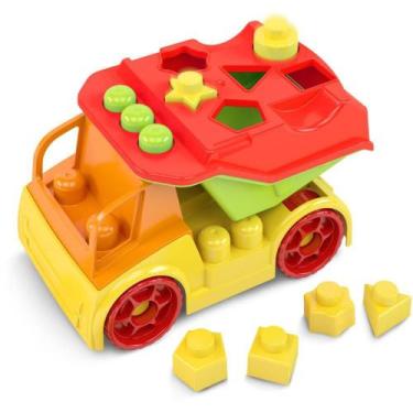 Imagem de Brinquedo para Montar American TRUCK Blocolândia