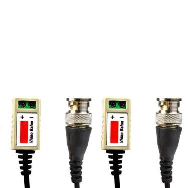 Imagem de Video Balun Evus C-0671 Canal Mini Cctv Bnc Hdcvi