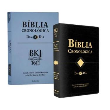 Imagem de Biblia cronologica dia a dia - capa preta - BVBOOKS