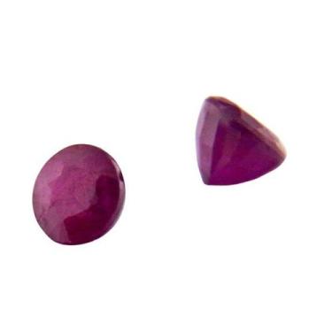 Imagem de Gema Rubi Brilhante Natural Facetado Para Joia 0.2ct 3mm - CristaisdeC