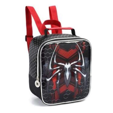 Imagem de Lancheira Escolar Termica Menino Man Aranha Homem Spider-Masculino