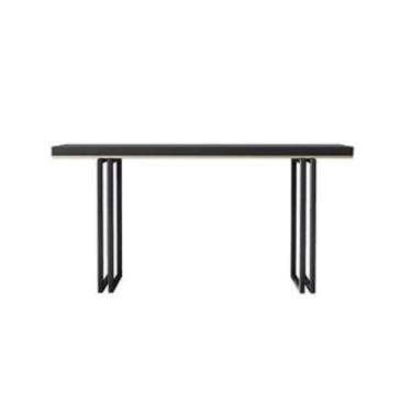 Imagem de Mesa de console minimalista moderna estilo chinês entrada para sala de estar, entrada corredor, corredor de escritório (GG)