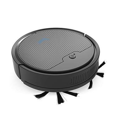 Imagem de Robô aspirador inteligente recarregável 3 em 1 com sucção de 1800PA pano varredura seco molhado limpador piso silencioso máquina arrasto sem fio para limpeza
