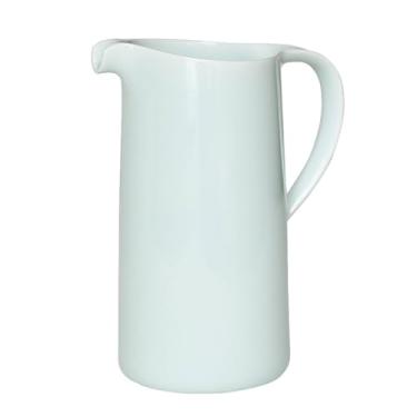 Imagem de Vaso de flores branco moderno moderno simples vaso de cerâmica arranjo de flores casa sala de estar decoração de mesa decoração de mesa centros de mesa