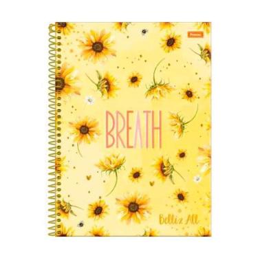 Imagem de Caderno Argolado Universitário Breath 80F Amarelo - Foroni