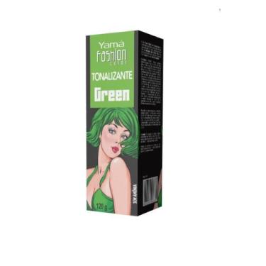 Imagem de Tonalizante Yamá Fashion Color Green 120g - YAMA