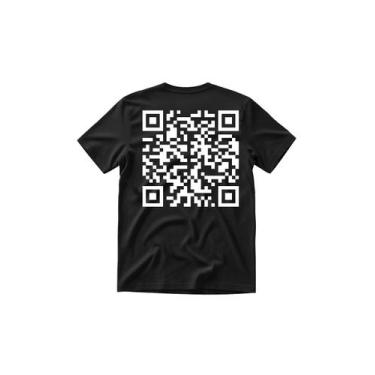 Imagem de Camiseta Carnaval QR Code Instagram - Facilitador de Paquera - Camiset