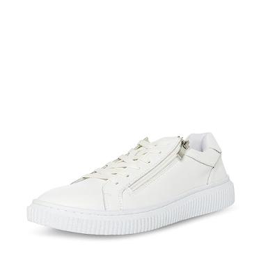 Imagem de Steve Madden Tênis masculino Niziam, Couro branco, 43
