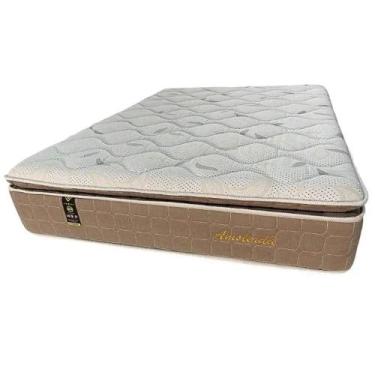 Imagem de Colchão Amsterda Casal D33 com Molas Ensacadas 30x188x138 Sobral Rezen