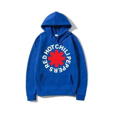 Imagem de Moletom Vintage Red Hot Chili Peppers Com Capuz E Mangas Longas Para M