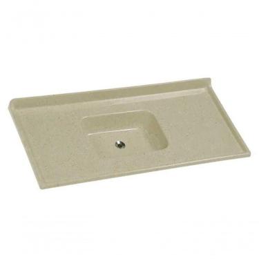 Imagem de Pia Cozinha 120x055cm Rorato Fibra Travertino