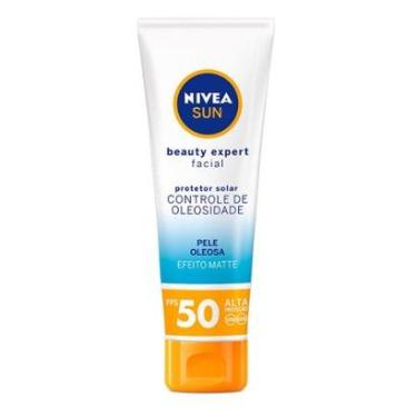 Imagem de Protetor Solar Nivea Sun Beauty Expert Facial Pele Oleosa 50g-Unissex