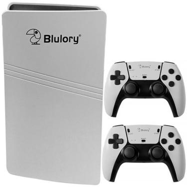 Imagem de Console Blulory Game Stick RS5 4K 3D Process A7 2.4 GHz 128GB 40mil jogos R36S M15 Pro-Unissex