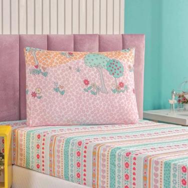 Imagem de Jogo De Cama Lençol Bouti Infantil Kids Solteiro 02 Peças - Balão