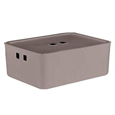 Imagem de Caixa Organizadora 5,2 Litros Média Com Tampa - Paramount Plasticos, C