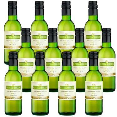 Imagem de Kit 12 Mini Vinho Quinta do Morgado Branco Suave 245ml