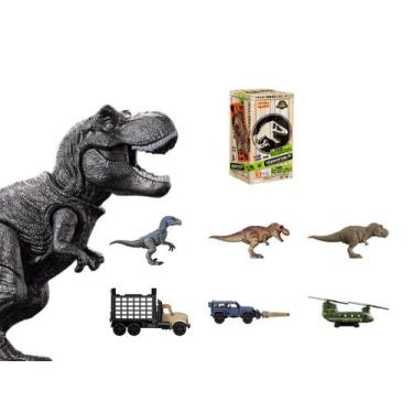 Imagem de Figura em Miniatura Dinossauros e Veículos Jurassic World Terraventure