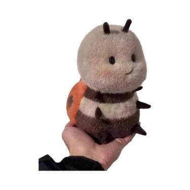 Imagem de Brinquedo De Pelúcia Joaninha Fofa De 20CM Com Asas, Boneca De Inseto 