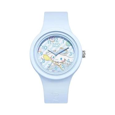 Imagem de Relógio Luminoso À Prova d'Água Kawaii Cinnamoroll Para Crianças, Pres