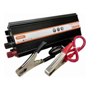 Imagem de Inversor De Tensão 2000w Veicular De Energia 12v Para 110v - NoBrand