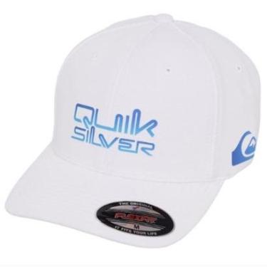 Imagem de Boné Quiksilver White Gradient Broken Type-Unissex
