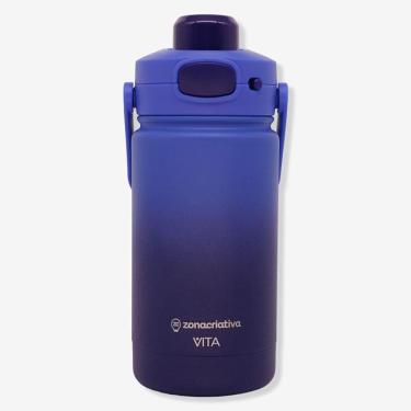 Imagem de Garrafa Termica Vita 350ml Mar Profundo Zonacriativa