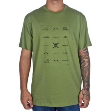 Imagem de Camiseta Oakley Logomania Tee Fern-Masculino