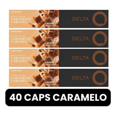 Imagem de 40 Cápsulas Café Expresso Com Caramelo Cafeteira Delta Q - DeltaQ