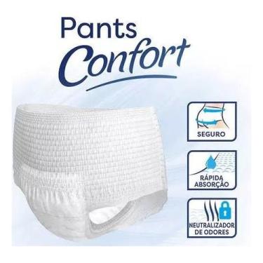 Imagem de Kit 2 Pacote Fralda Calcinha/cueca Confortfral Pants, Grande