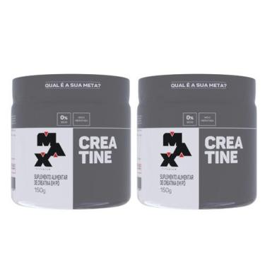 Imagem de Kit 2x Creatina Monohidratada Pura 150g - Max Titanium , kit2creamax15