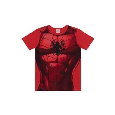 Imagem de Camiseta Infantil Menino Do Homem-Aranha Brandili-Masculino